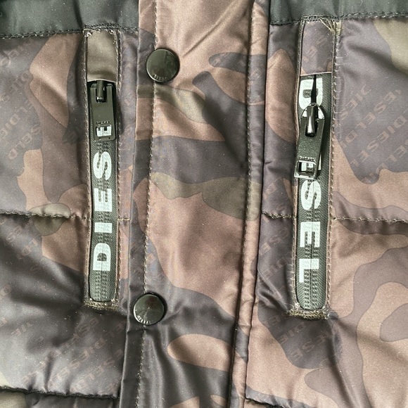 Toddler Diesel Coat Camo - Picture 3 of 9